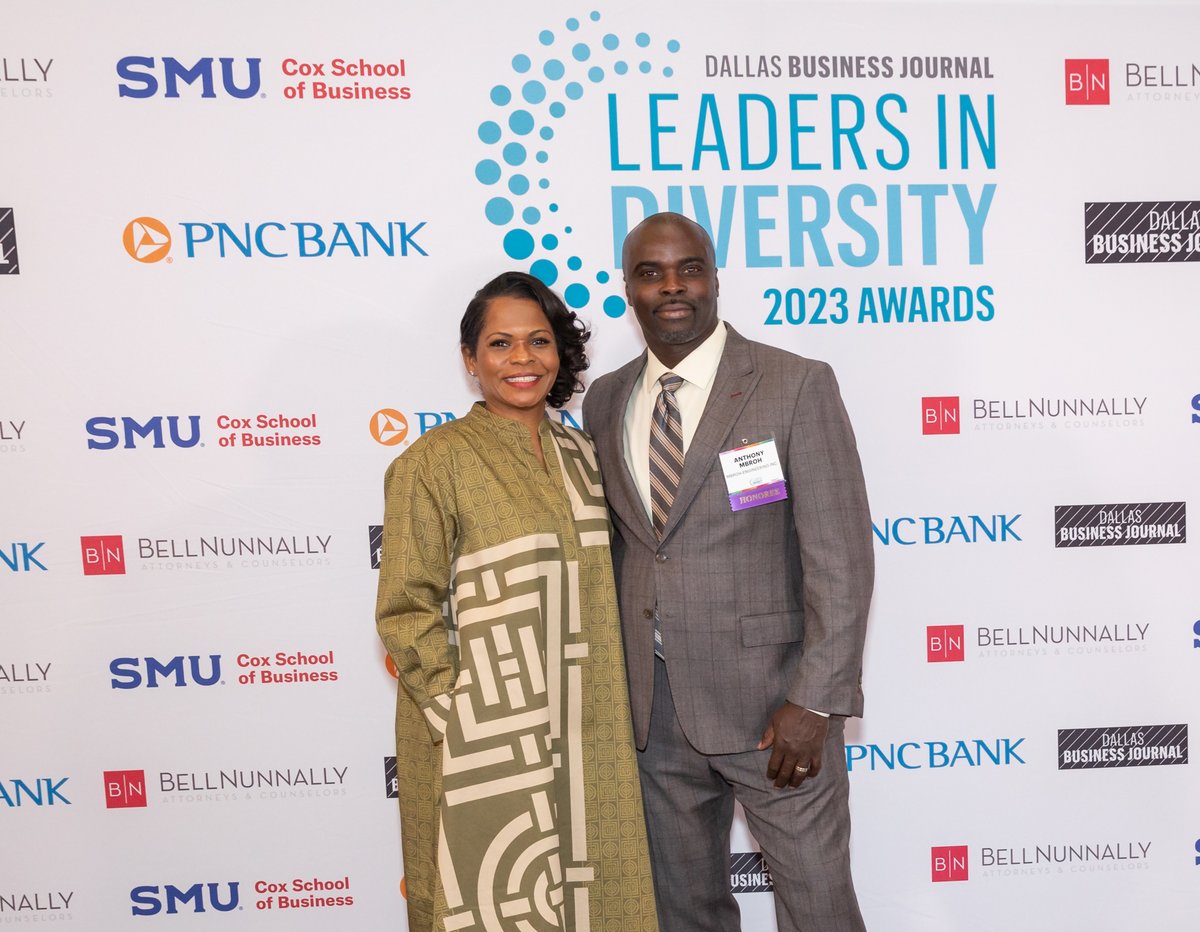 MbrohEngineer's tweet photo. Congrats to the @DallasBizNews Leaders in Diversity Honorees, especially our own Anthony Mbroh, PE!
“My wife [@Miambroh] has taught me that the biggest gift we can give to another individual is to make sure they feel valued ...” Read more online:
https://t.co/NbnGsdNZQA https://t.co/XgO3SJNX7K