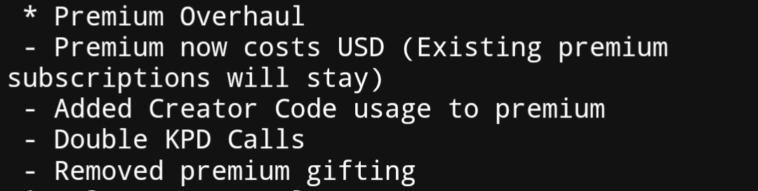 gatodevelowoper's tweet image. #krunker
I gotta PAY to change my name now..

Who tf said
"Instead of giving out old premium names from dead accounts, lets make people pay"?!?

Revert the change, nobody will buy your battle pass as well as your premium

Not the happiest about this but hey atleast SMG got nerfed