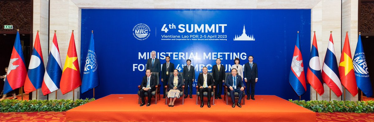 At the 4th #MRCSummit Ministerial Meeting, <a href="/UNinLaoPDR/">UN in Lao PDR</a> expressed concern and offered technical support to ensure the Luang Prabang Dam and #Mekong hydropower projects contribute to regional sustainable development, without compromising livelihoods, environment, and heritage.