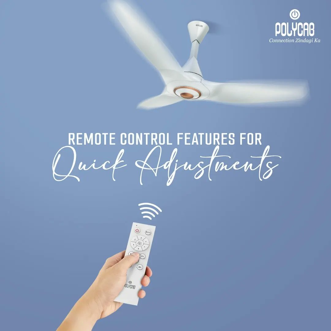 PolycabIndia's tweet photo. Polycab Silencio Cruiser is tastefully designed to blend with your interior and enhance the beauty of your home.
Visit the link:
https://t.co/3aJwDL5NTL
To know more.
#PolycabIndia #ConnectionZindagiKa #PolycabFans #Fans #FashionFans #Silencio #SilentFans #DesignerFans https://t.co/KQmvd01FXS