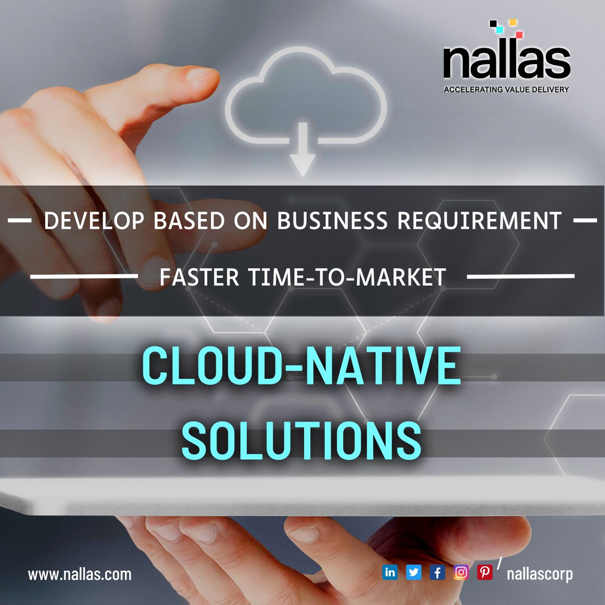 NallasCorp's tweet image. We offer a cost-effective and secure method for easing your transition to the cloud, as well as tailored cloud-native solutions customized as per your needs.
#CloudMigrationServices --> nallas.com/cloud-migratio…
#CloudNativeSolutions --> nallas.com/cloud-native-s…
#nallas