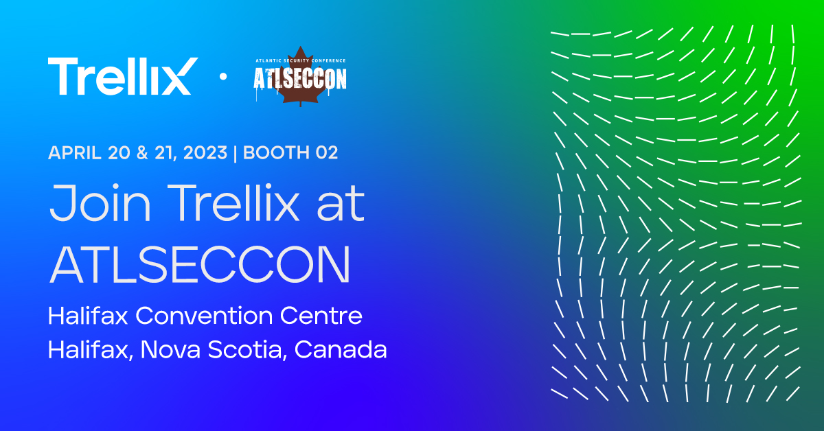 Will #TeamTrellix see you at <a href="/AtlSecCon/">AtlSecCon</a> on 4/20 &amp; 4/21? 👀 Be sure to stop by booth 02 to say hello and discuss the future of cybersecurity. bit.ly/3Ku4rAx