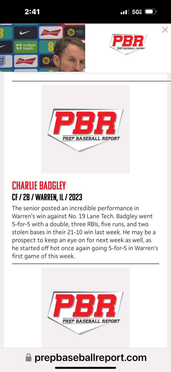 Phenom WI Baseball 2023 tweet media