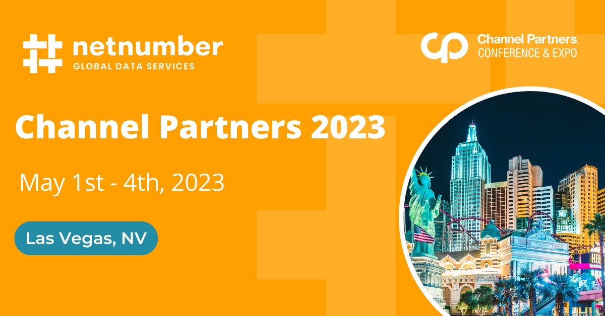 NetNumber's tweet image. 🎰 Meet our team at Channel Partners 2023 in Las Vegas!  hubs.ly/Q01K3nr-0 

#channelpartners #telecomchannel #channelfutures