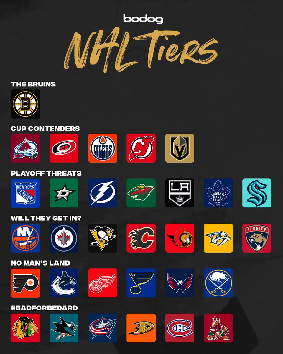 The state of the NHL heading into the playoffs…

Agree or disagree? 🤔 ⤵️
