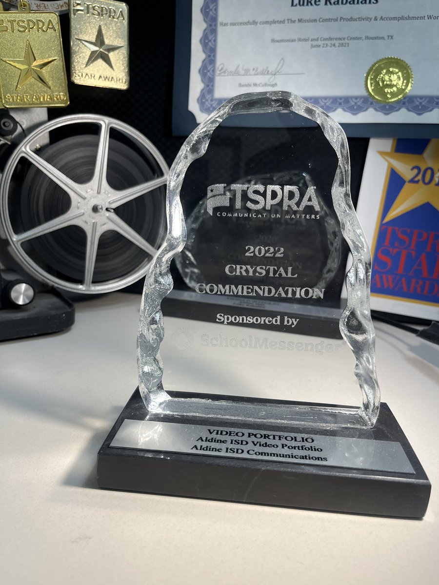 Students&amp;Teachers, you have my love and I’m working my hardest to get your voice to the highest platform possible. IT’S WORKING. Your stories won 🥇FIRST PLACE🥇 over all other Texas school districts, not just one video, but the PORTFOLIO. 📽️ #AldineConnected <a href="/AldineISD/">Aldine ISD</a>