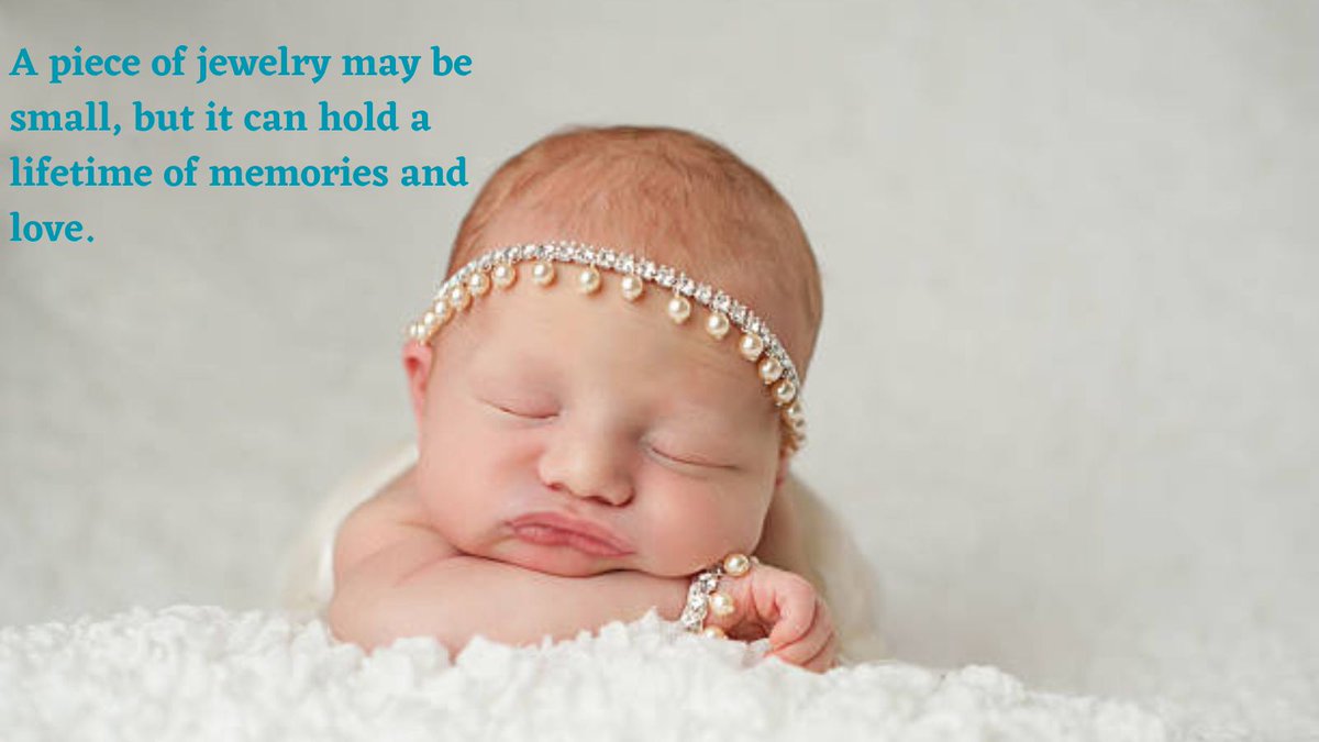 A baby brings joy, love, and new life. They are a precious blessing, a miracle to cherish. #babyjewelry #kidsfashion