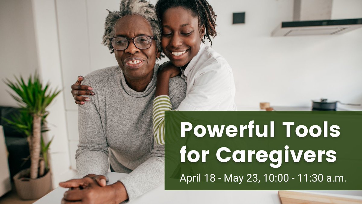 Today is #NationalCaregiverDay. If you're a caregiver, join us for this self-care educational program.

Learn to build the skills caregivers need to take better care of themselves as they provide care for others.

📆 April 18 - May 23, 10 - 11:30 am
➡️ ajaxlibrary.ca/node/1314