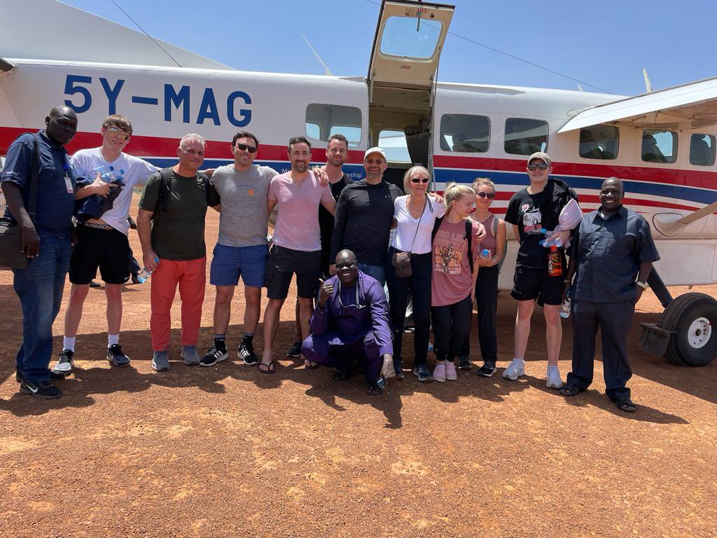 OneHeart1Lif3's tweet photo. RT waterisbasic "Water is Basic donors, board members and their families have arrived in South Sudan!

They will be celebrating the third group of trainees in our Women’s Well Repair Initiative who will graduate this week and launch their businesses!

… https://t.co/3PebQaJgW7"