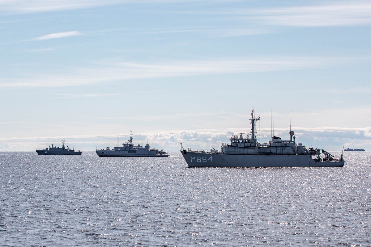 admiraalTas's tweet photo. Welcome 🇫🇮 en and welcome @Navyfi to #NATO. After #Freezingwinds22 last year the @kon_marine is looking forward to more joined exercises. #StrongerTogether @NATO_MARCOM @NATO @COM_SNMG1 https://t.co/LsbfEk62pP