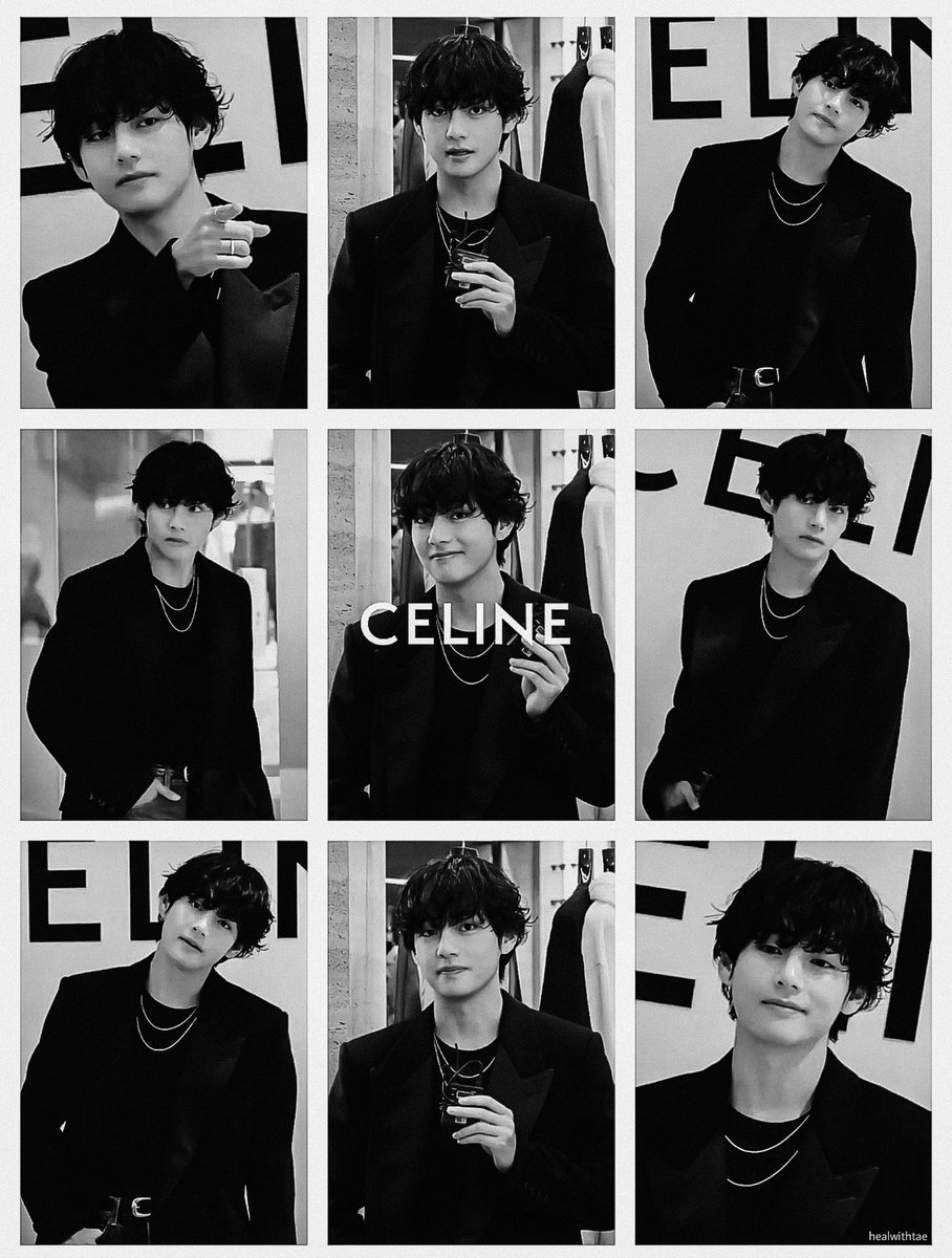healwithtae's tweet photo. KIM TAEHYUNG — CELINE BOY V https://t.co/81H7Lx4tmH