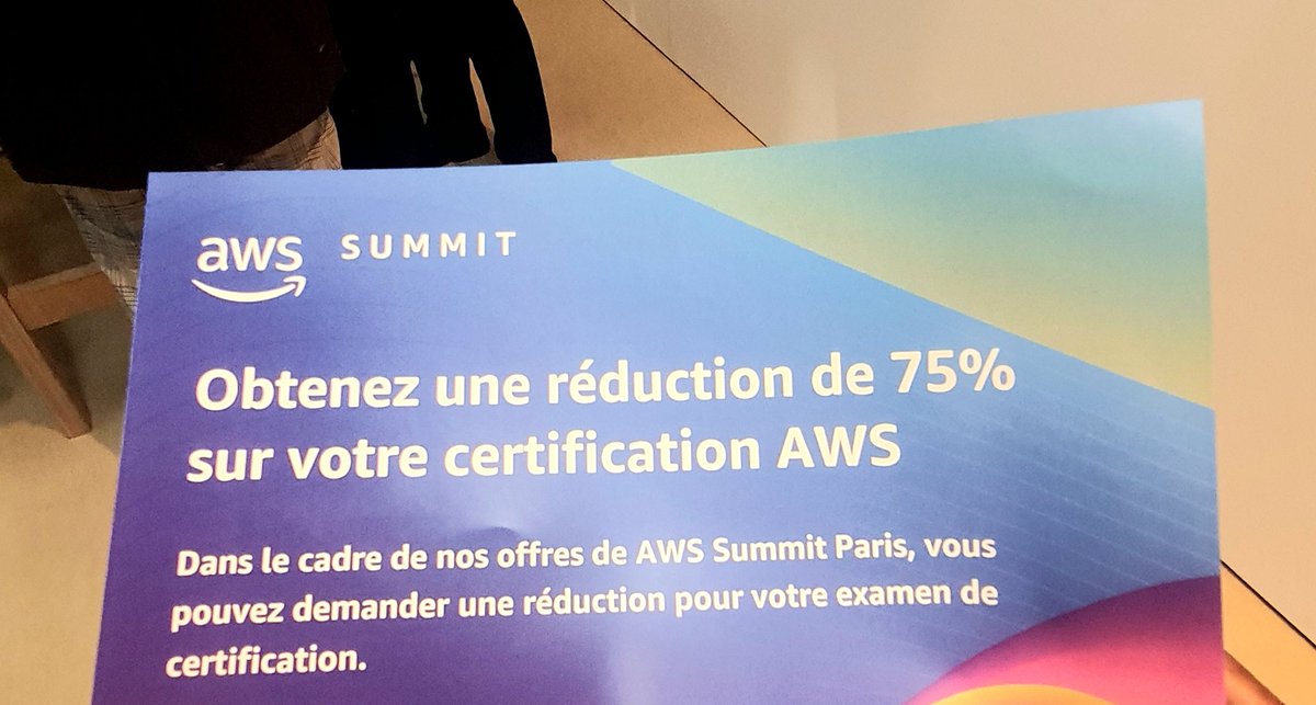 danylaws's tweet image. 75% sur ma prochaine certification AWS. C&apos;est pas beau ça ? 😍😉
#AWSSummitParis #AWSSummit2023