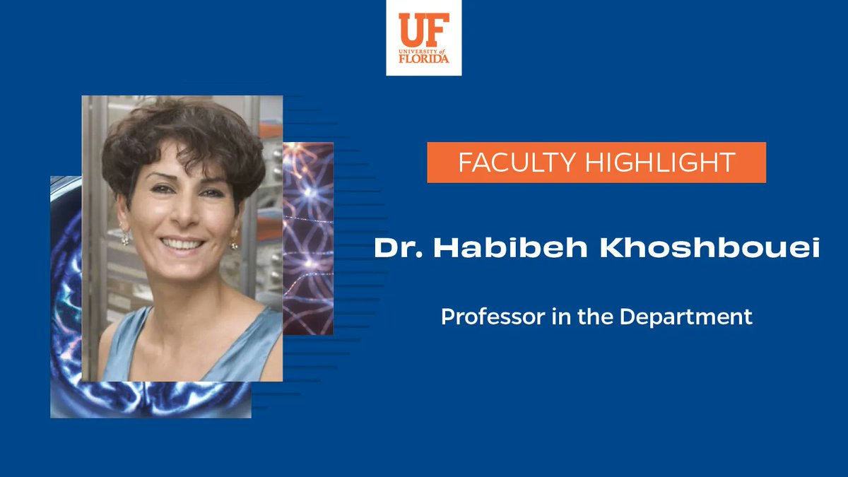UFNeuroscience's tweet image. Today’s #FacultyHighlight is on Dr. Habibeh Khoshbouei! We’re very proud to have Dr. Khoshbouei on our team as a Professor in the Department. Learn more and view her latest research: buff.ly/3npTO8U @Khoshbouei_lab