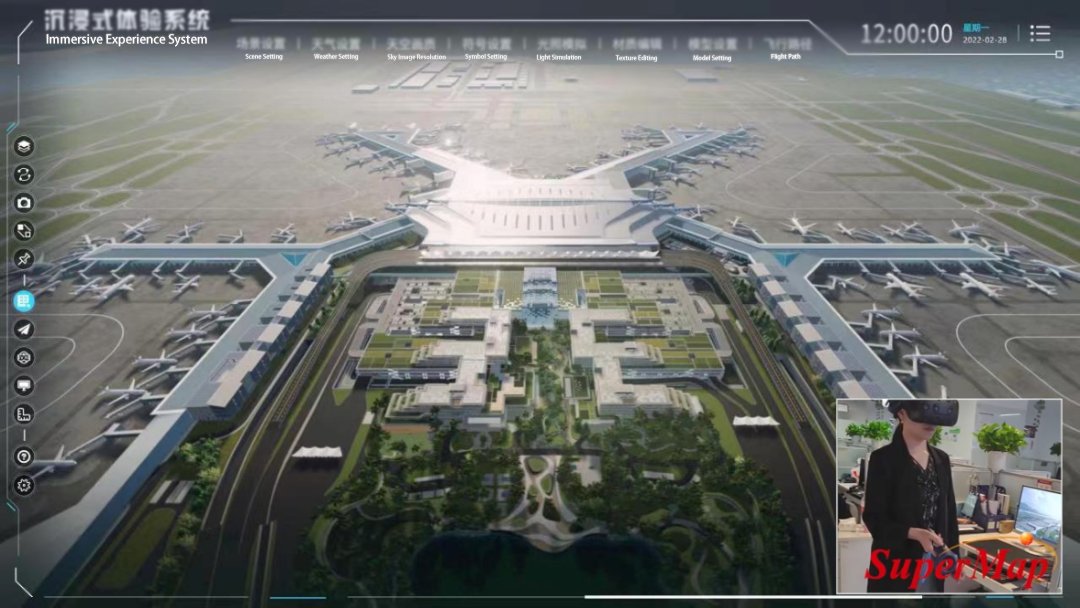SuperMap__GIS's tweet photo. The Smart Airport Digital Twin Platform is developed based on BIM+GIS+IoT technology. It includes Flight Area Surveillance System, Apron Vehicle Tracking System, and VR Immersive Experience System. Learn more about its features: https://t.co/Dc1I4fN3IC
#BIMGIS #gischat https://t.co/SNCQwQKnzF