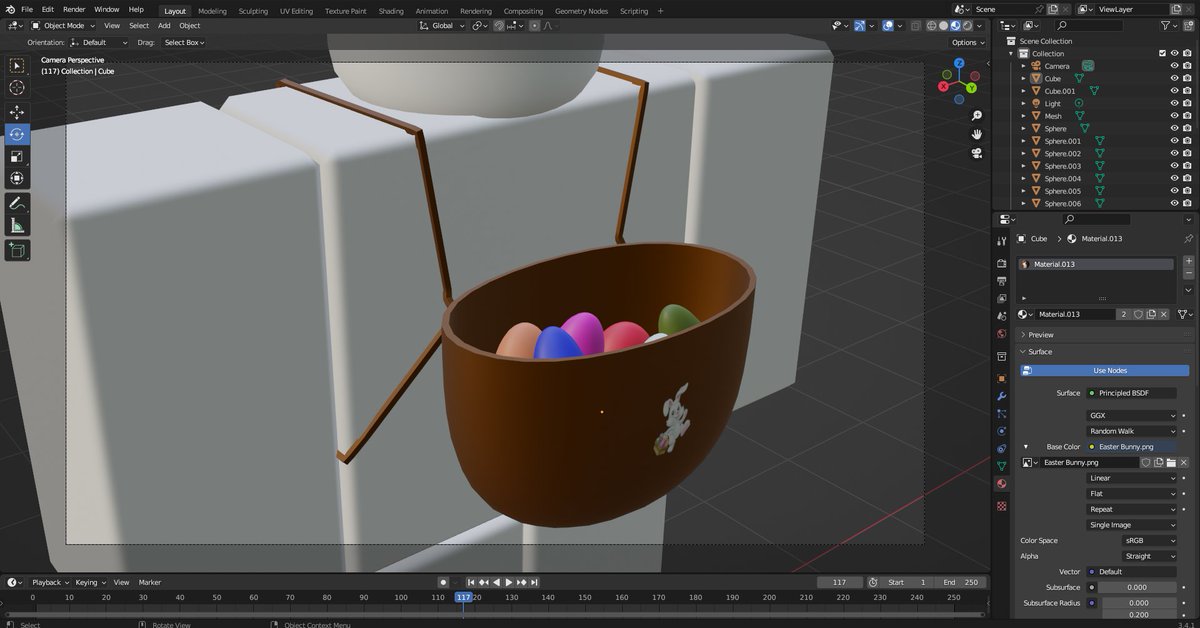 completelyX100's tweet photo. Basket Of Easter Eggs #Blender #Bucket #Ester #Eggs #3D #UGC #Backbling #Roblox #Model #Backaccessory #Avatar #Avatarshop #Catalog #Item #Gamedev #goviral https://t.co/Qq3cinkEyE