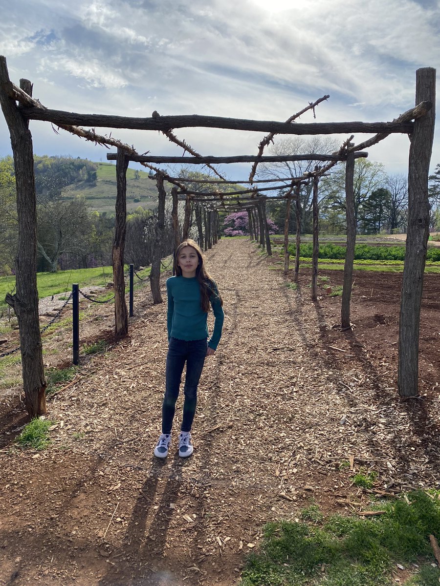 A camper at Monticello 🤩. She loves VA history! <a href="/MsLee_4th/">Eunice Lee</a> <a href="/MontysLibrary/">Mrs. Provencio</a> <a href="/montclair_elem/">Montclair ES PWCS</a>