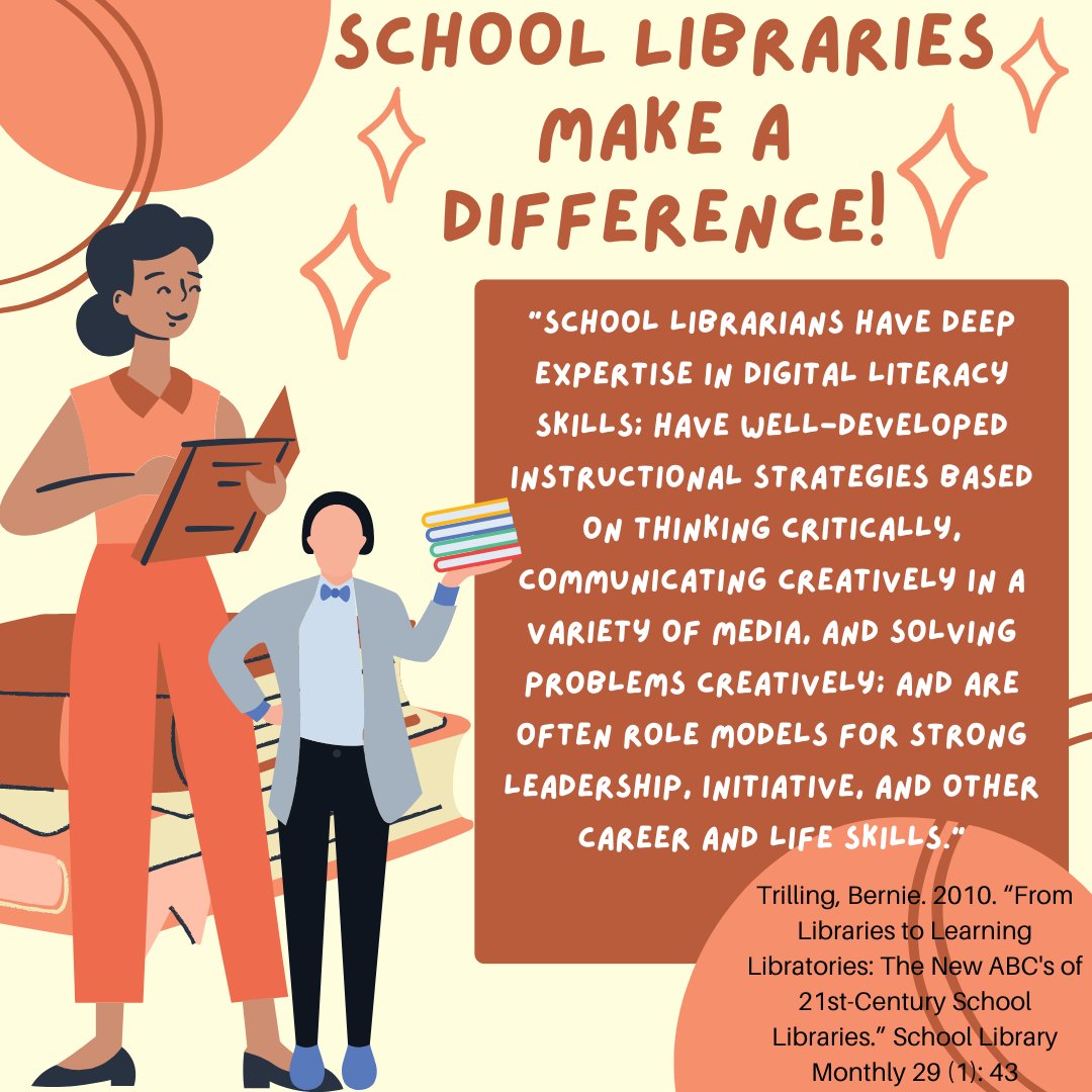 Our school librarians definitely help prepare our students for success! Let's show our appreciation and recognize their invaluable contribution to our school community and out student success - #SchoolLibrariesMatter! #NISDLibraries #NISDIgnited #libraries @NISD