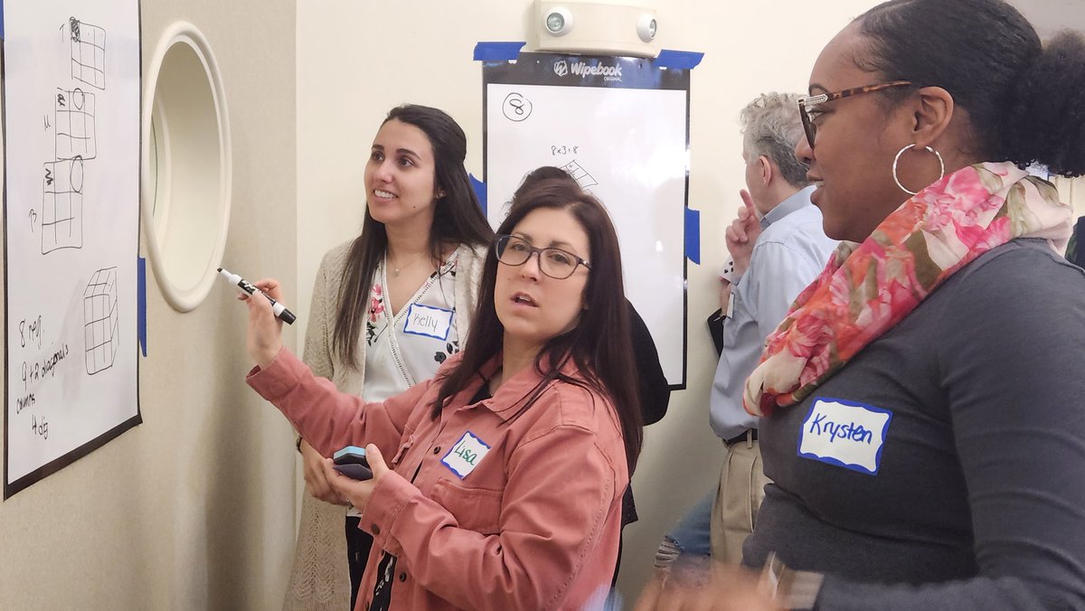 isobeltx's tweet photo. Day 2 of our week with @pgliljedahl! Today is for the #AccelerationNIC. Lots of energy in the room around this problem.
@Partnersfor_EL
#thinkingclassroom https://t.co/trhQLaRCcd