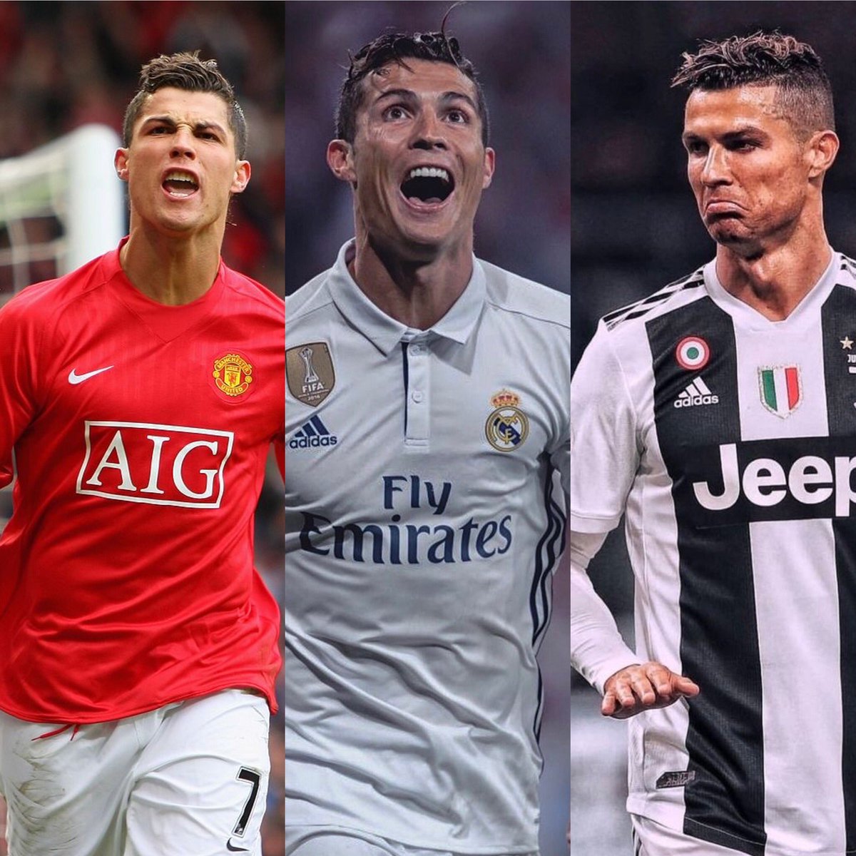 Messi Conquered Spain.
Maradona Conquered Italy.
Rooney Conquered England.

𝐂𝐫𝐢𝐬𝐭𝐢𝐚𝐧𝐨 𝐑𝐨𝐧𝐚𝐥𝐝𝐨 𝐂𝐨𝐧𝐪𝐮𝐞𝐫𝐞𝐝 𝐭𝐡𝐞𝐦 𝐚𝐥𝐥