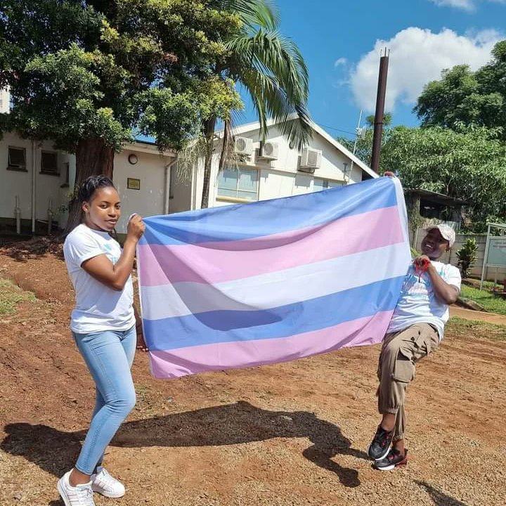TransSwati's tweet photo. MAnzini, AMICAALL: Saturday 1 April: the Trans and gender diverse community met tocelebrate with the rest of the world Transgender Day of Visibility (TDOV) which is celebrated annually. We celebrate coming out, the strength,  resilience, bravery and existence of Trans people. https://t.co/Skgs0QgRAu