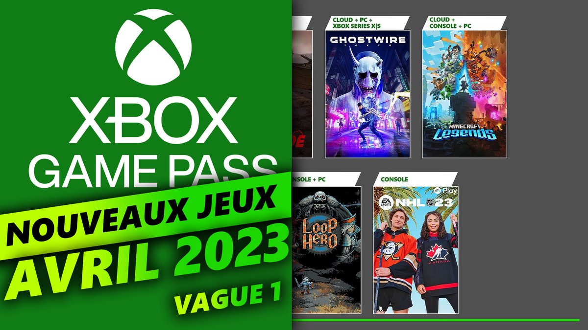 thomasvengels_'s tweet photo. Découvrez les derniers ajouts du #XboxGamePass pour ce début de mois d'avril 2023 🤩👇
https://t.co/dEN03eunzM https://t.co/GgadcnyKHQ