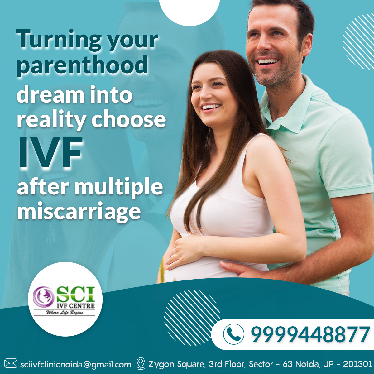 If you have faced multiple miscarriages and want to turn your parenthood dream into reality, choosing #IVF may be a viable option.

Call to Experts:  0120-4318757, 099994 48877

#ivfcost #ivfsuccessrate #sciivfhospital #drnupurgarg  #parenthood #sciivfcentre #sciivfcentrenoida