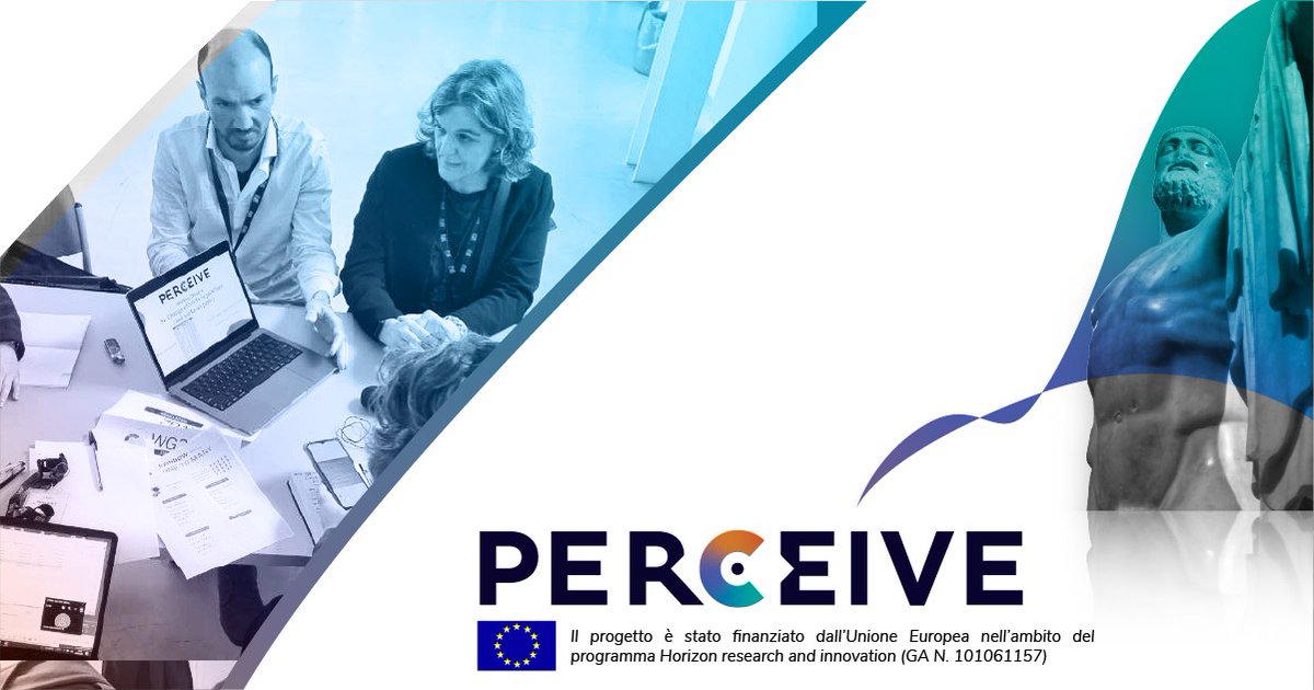 #PERCEIVE, the #EuropeanProject on #ColouredCollections, #AI and #VirtualExperiences,  aims at creating a new way to perceive, preserve, curate, exhibit, understand and access colored #CulturalHeritage collections and #DigitalArtworks, promoting their re-appropriation. #FollowUS