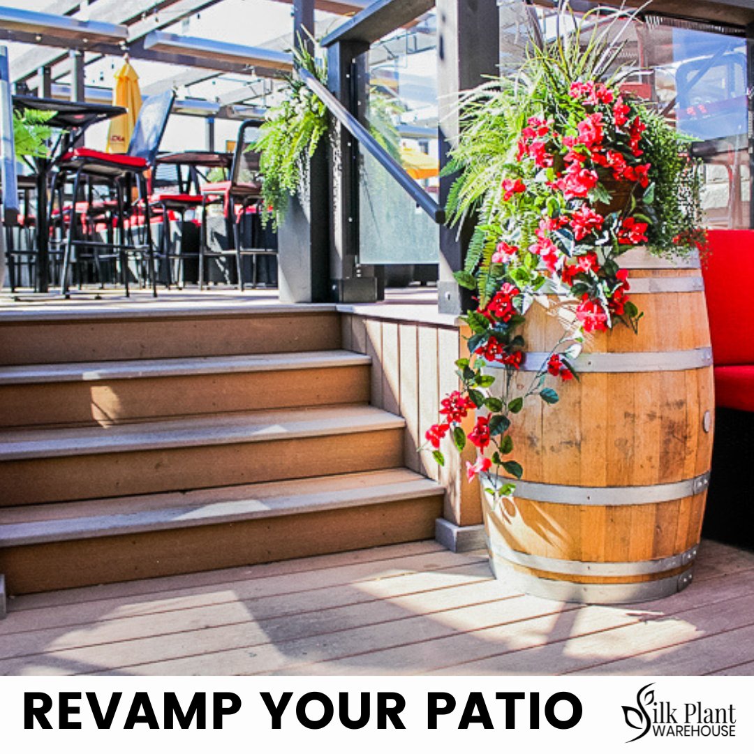 Silk Plant Warehouse on Twitter "Looking to upgrade your outdoor space? 📷📷 Whether it's a
