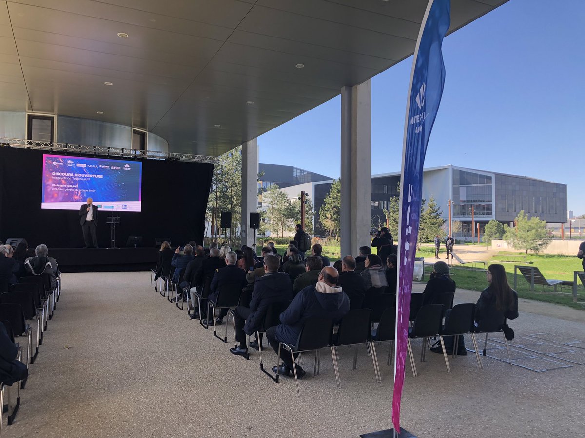 Journée d’inauguration de la 5G industrielle aux <a href="/MinesNancy/">Mines Nancy</a> 🥳