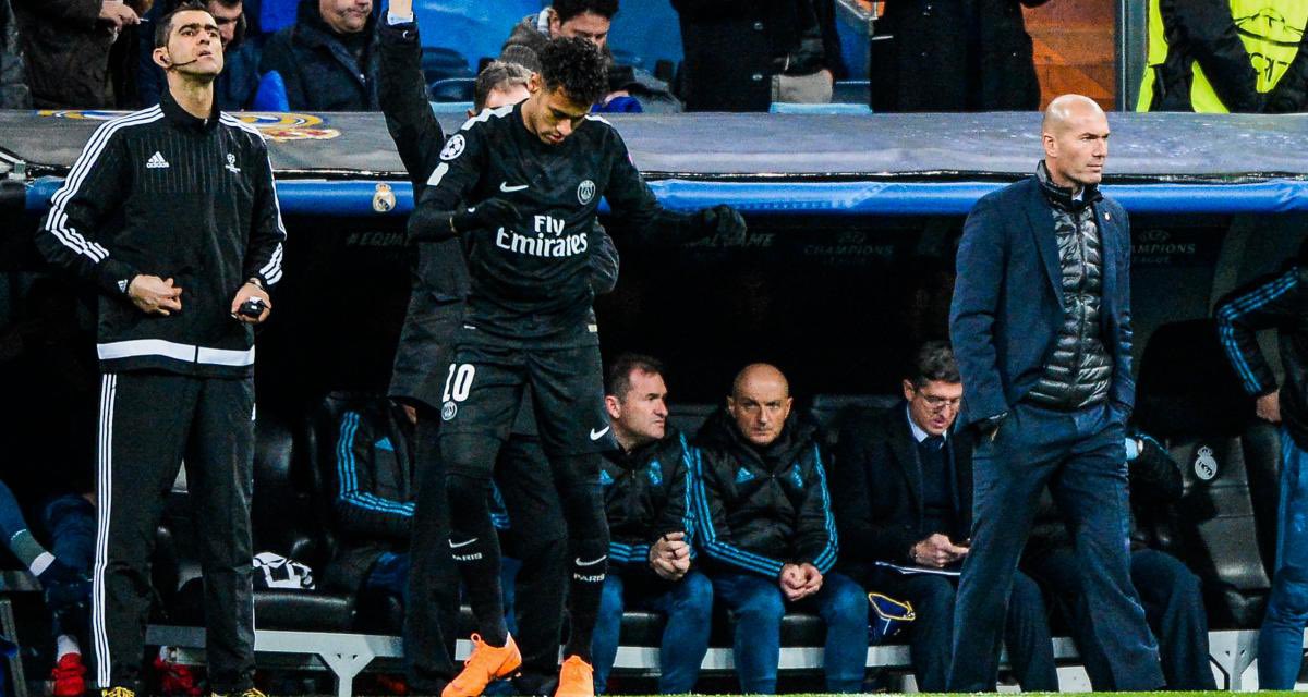 MegaPSG_'s tweet photo. 🚨 Une des conditions pour voir Zidane sur le banc du PSG serait le DÉPART de Neymar. 🇧🇷
En effet, l’attaquant brésilien est vu comme un élément perturbateur aux yeux de Zidane !
(@mundodeportivo) https://t.co/8YOxdNb1p5