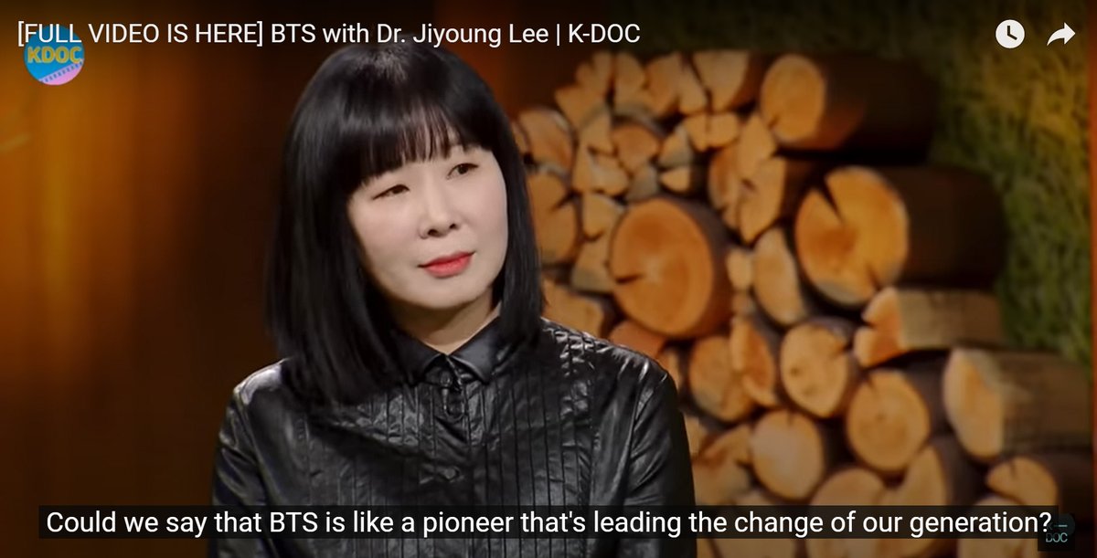 asian_futures's tweet photo. A few insightful moments taken from an explanation of the BTS phenomenon by Dr Jiyoung Lee @JeeLee06767883 on #Kdoc #KBS, dating back about 2 years. (enable subtitles). https://t.co/fipPZMOdJs https://t.co/rwY30WncOV