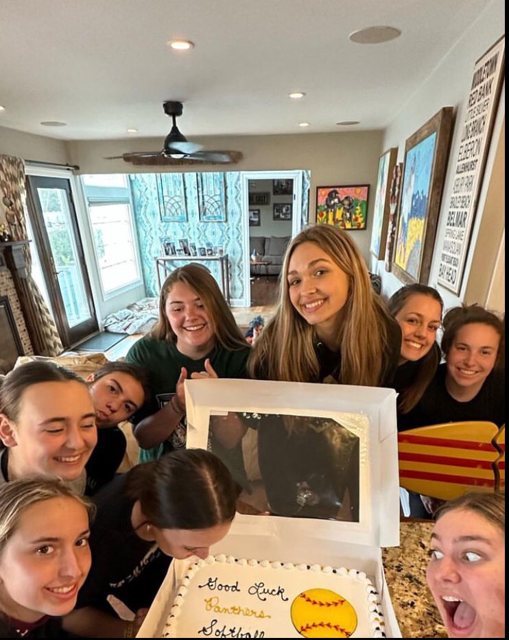 JuliaT2024's tweet photo. Pasta party yesterday for opening game today! Here’s to a great season. Good luck to my CJ Force teammates too! https://t.co/ugSnzGVc4f