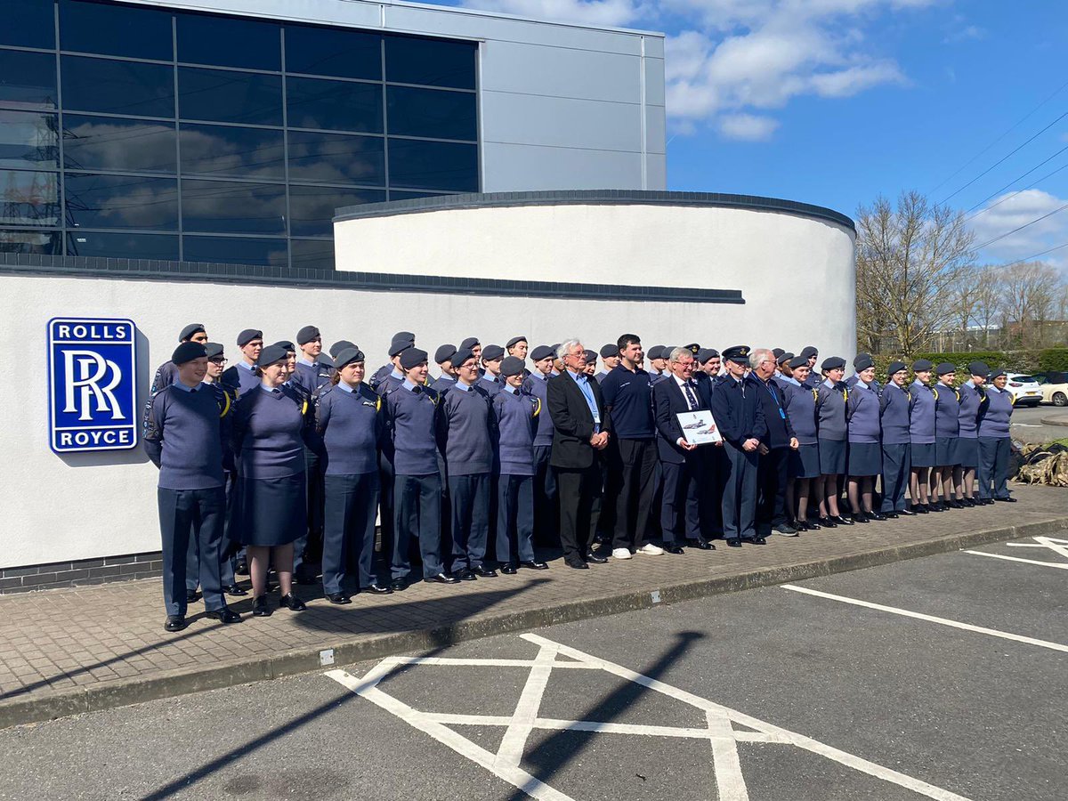 qaic_rafac's tweet photo. On Monday, we visited the @RollsRoyce Heritage and Future Exhibition, as well as their Flight Operations Centre at East Midlands Airport. 

Thank you to the staff at Rolls Royce for hosting, as well as our very own Flt Lt Clarke for organising the industry visit! #QAIC15Grad https://t.co/jCgQoDAauH