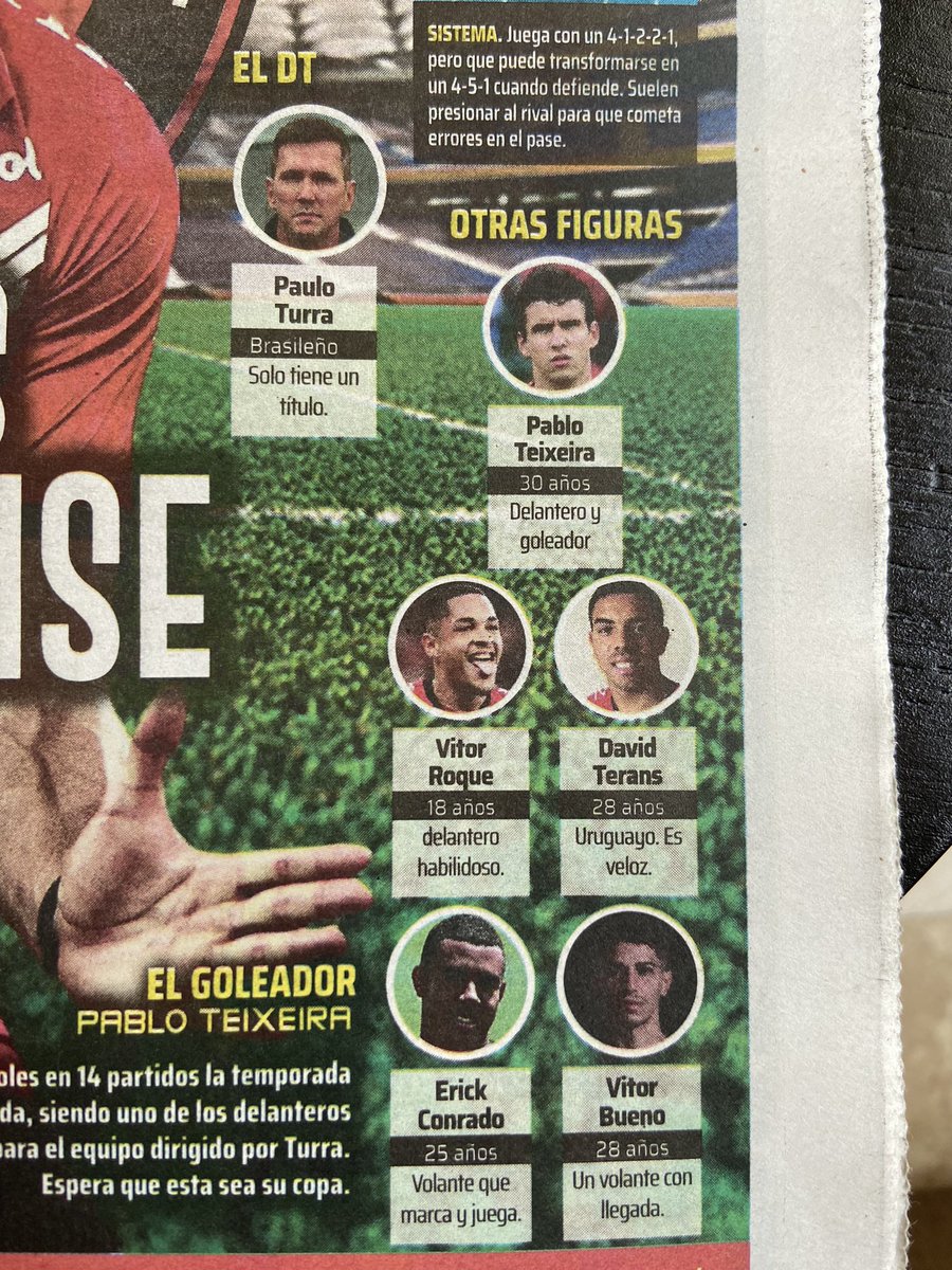 Monique_Silva's tweet photo. Os destaques do Athletico segundo o jornal Líbero de hoje: https://t.co/Qp0wAHYOPi