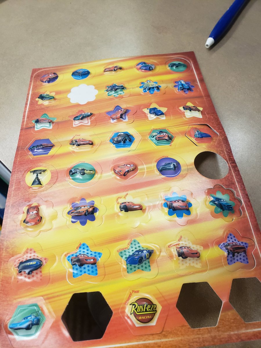 ruffolive's tweet image. my boss gave me these idk how she knows me so well already (im leaving them on the sheet bc it's free sensory time)