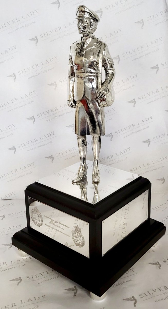silverladyltd's tweet photo. Privileged to be asked to undertake the commissioning of the new @WRACAssociation statue, which has been presented to The Royal Hospital Chelsea.
@EventsRHC @BritishArmy @DefenceHQ @RLCMuseum @NAM_London @mi_intel @REME_MUSEUM @RAFMUSEUM @YorkArmyMuseum #Silver #silverstatue https://t.co/qky9m9BCyG