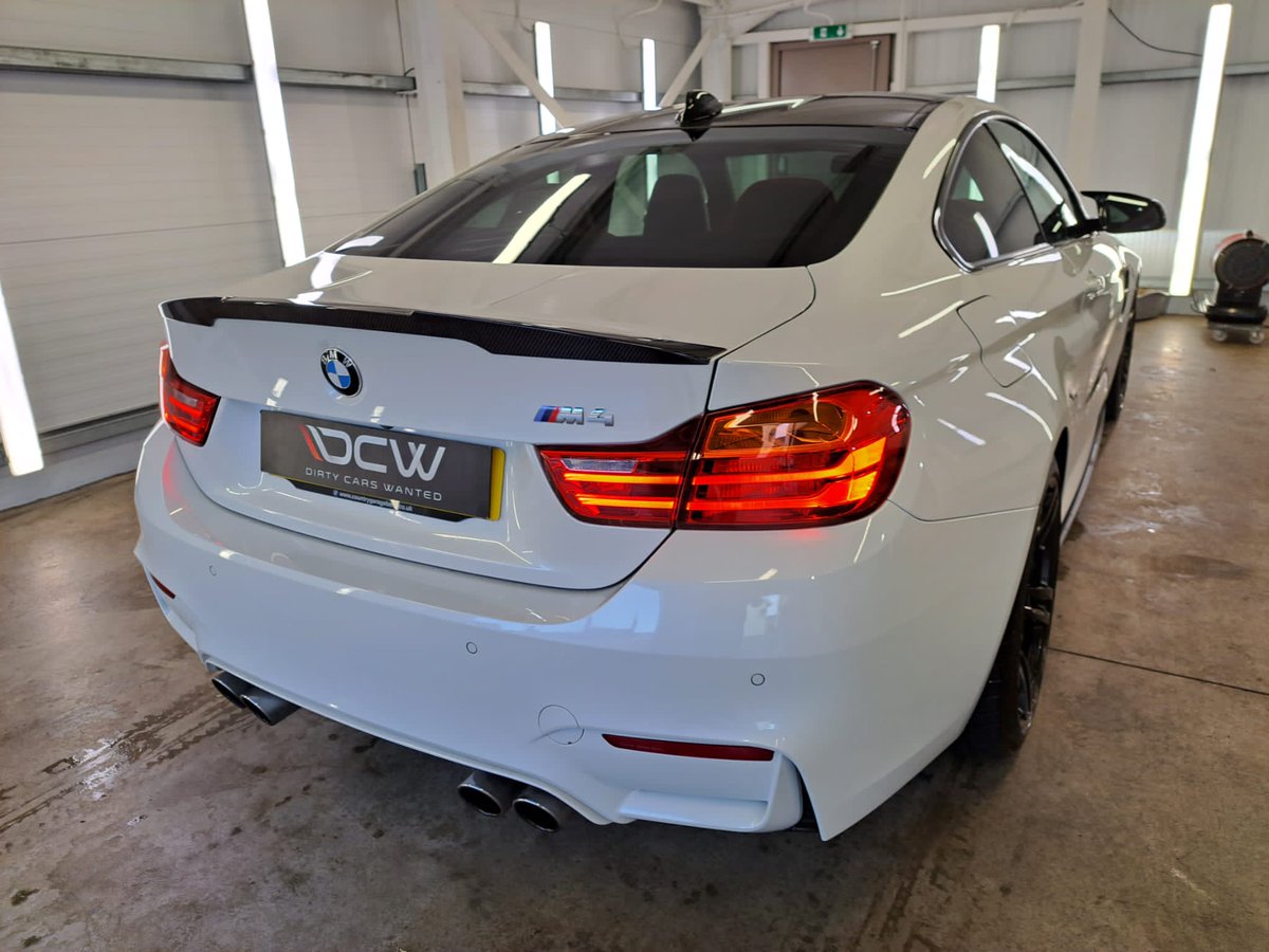 Our DCW Leather Cleaner brought the red leather on this m4 back to it's best with ease. Sitting pretty ready for collection 👌