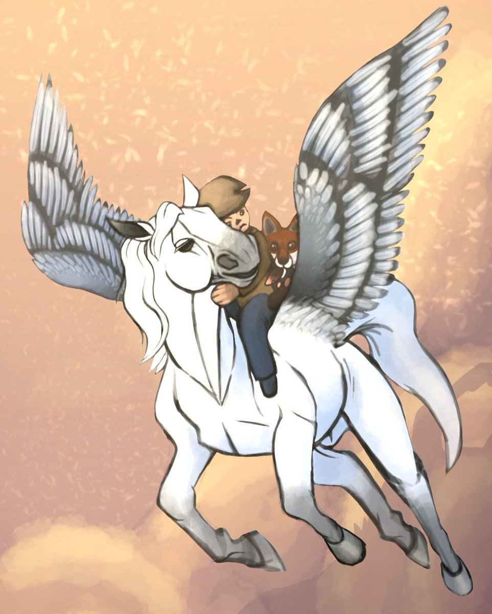 LakeArt2's tweet photo. If you haven't watched this do it.

#fanart #theboythemolethefoxandthehorse https://t.co/T81HVInDP9
