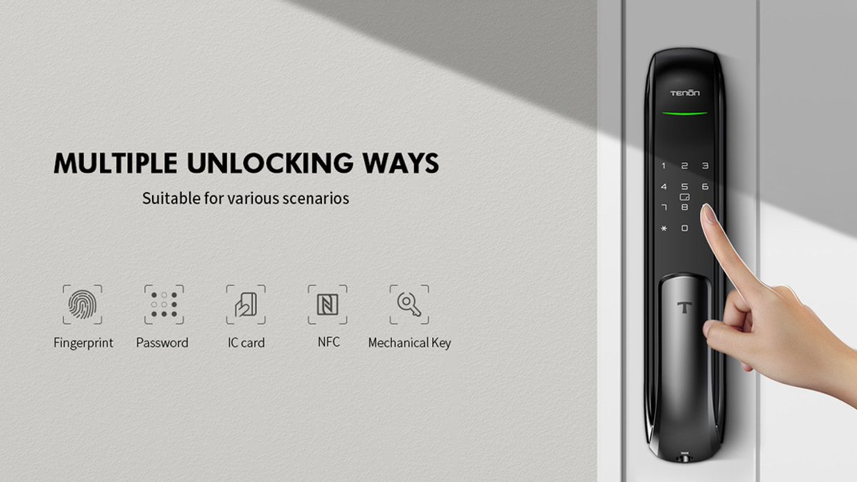 LockTenon's tweet photo. Considering automatic push-pull smart lock? What about Tenon A3? Tenon A3 mortise digital door lock adopts the biggest advantage of the 2.5 T automatic lock body independently developed by Tenon R&amp;D team. Get more information here: https://t.co/jtPMMg2fNZ
#smartlock #digitallock https://t.co/JYPxIQvzws