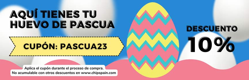 ChipSpain's tweet photo. Benefíciate de este descuento por tiempo limitado. https://t.co/S2EnwDo88w