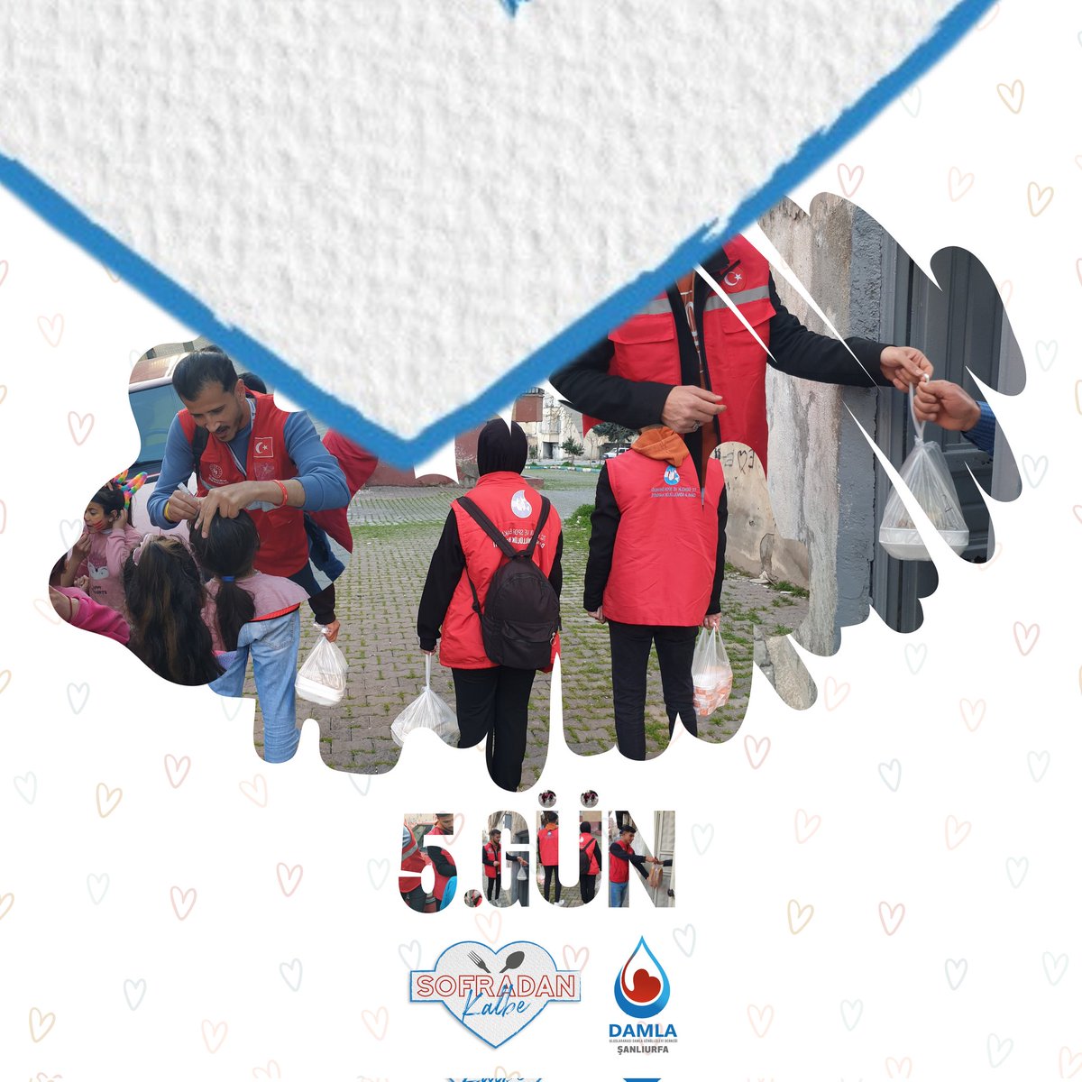 damla_sanliurfa's tweet photo. Sofradan kalbe projesi 5.Gününde tüm hızıyla devam ediyor.🤩
Damla Şanlıurfa ailesi olarak sıcak yemekleri ulaştırıp ailelerin gönüllerine dokunuyor,arada da çocukların yüzlerine tebessüm çiziyor.🥳💦
#sofradankalbe
#damlaşanlıurfa💦 #gönüllü #genç
#volunteer
@DamlaVolunteers https://t.co/ldfJxYcpvR