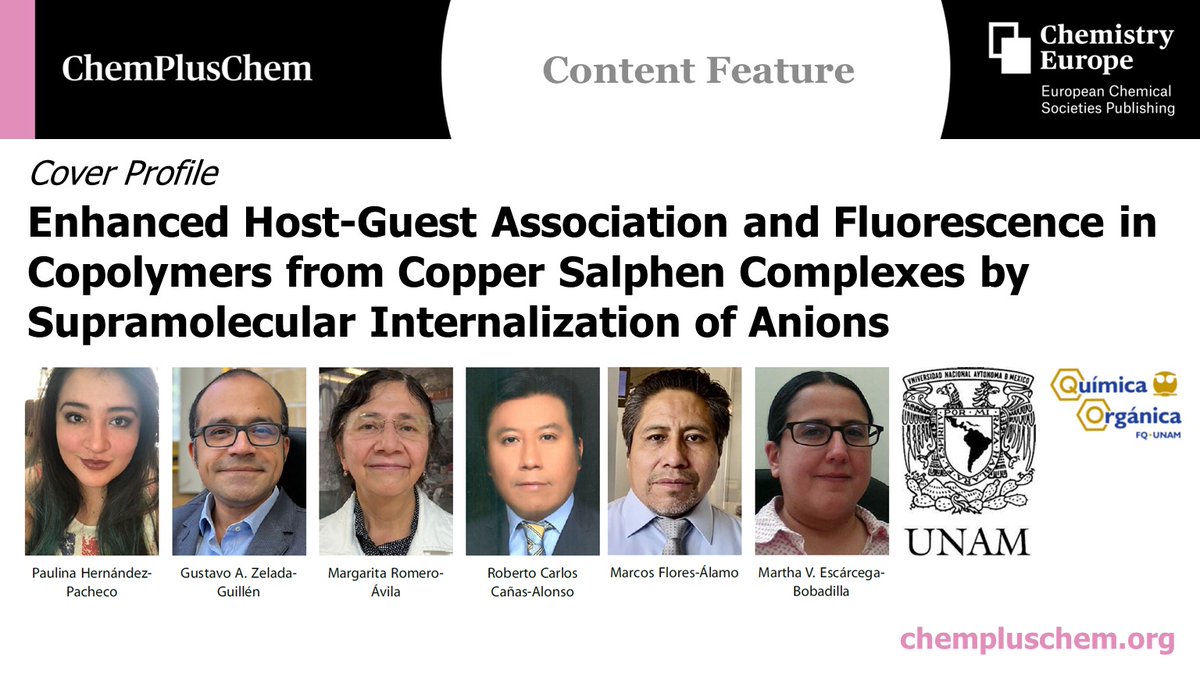 To read the article or get to know the story behind the research, do check out the following links.

Research Article: …mistry-europe.onlinelibrary.wiley.com/doi/10.1002/cp…

Cover Profile:  …mistry-europe.onlinelibrary.wiley.com/doi/10.1002/cp…