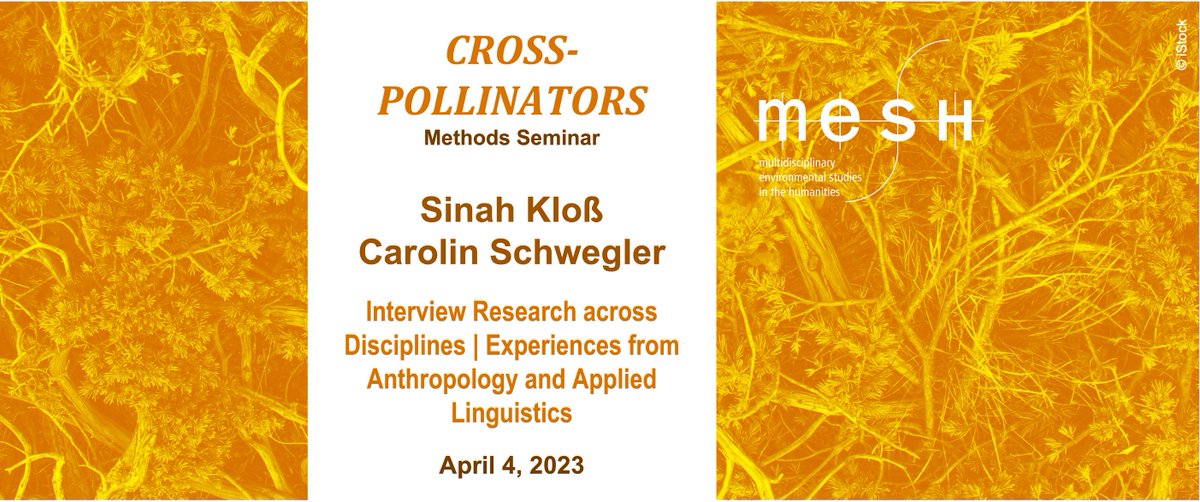 CologneEnvHums's tweet photo. Proudly presenting our third #crosspollinators methods seminar: @CaroSchwegler and Sinah Kloß will be discussing 'Interview Research' from different disciplines today at 12:00 PM (CET) @GSSC_Cologne/@UniCologne https://t.co/LO9PSrQ3BO