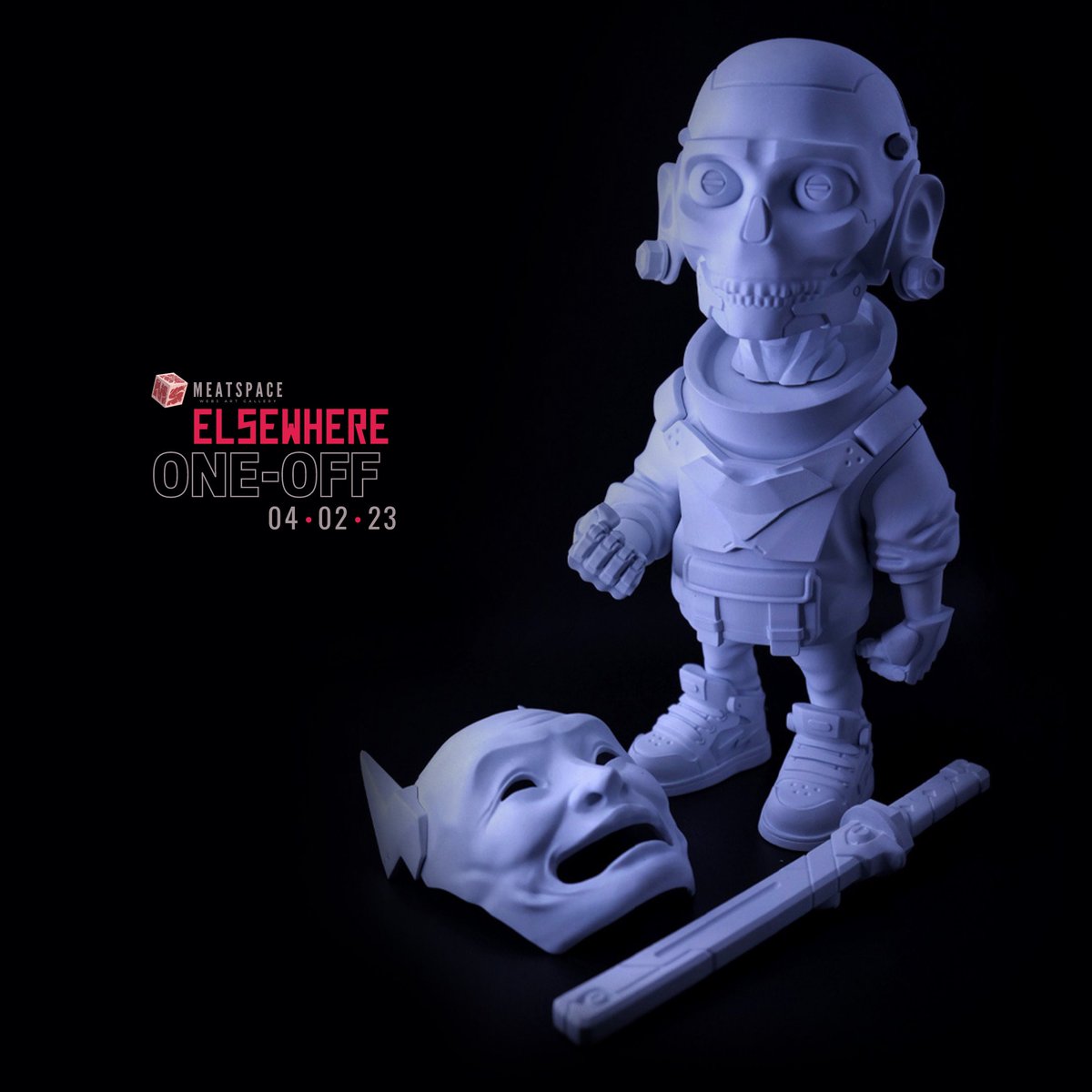 meatspacew3ph's tweet photo. Did you spot this artwork by James Rye at the ELSEWHERE TOY EXHIBIT last April 02, 2023? If yes, we would like to share a quick preview of this piece!

Toy Artist: James Rye
"Phantom" (White)
8 Inches, Resin https://t.co/gJ7vuSy2UB