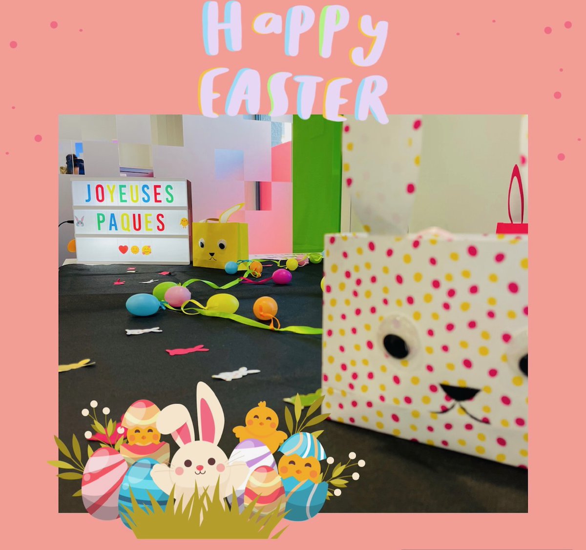 "Quel que soit le problème ou la question… Le chocolat est toujours la bonne réponse." 🍫🐥 - L'équipe de Pleine Fougères vous souhaite de bonnes fêtes de Pâques !! 🥰