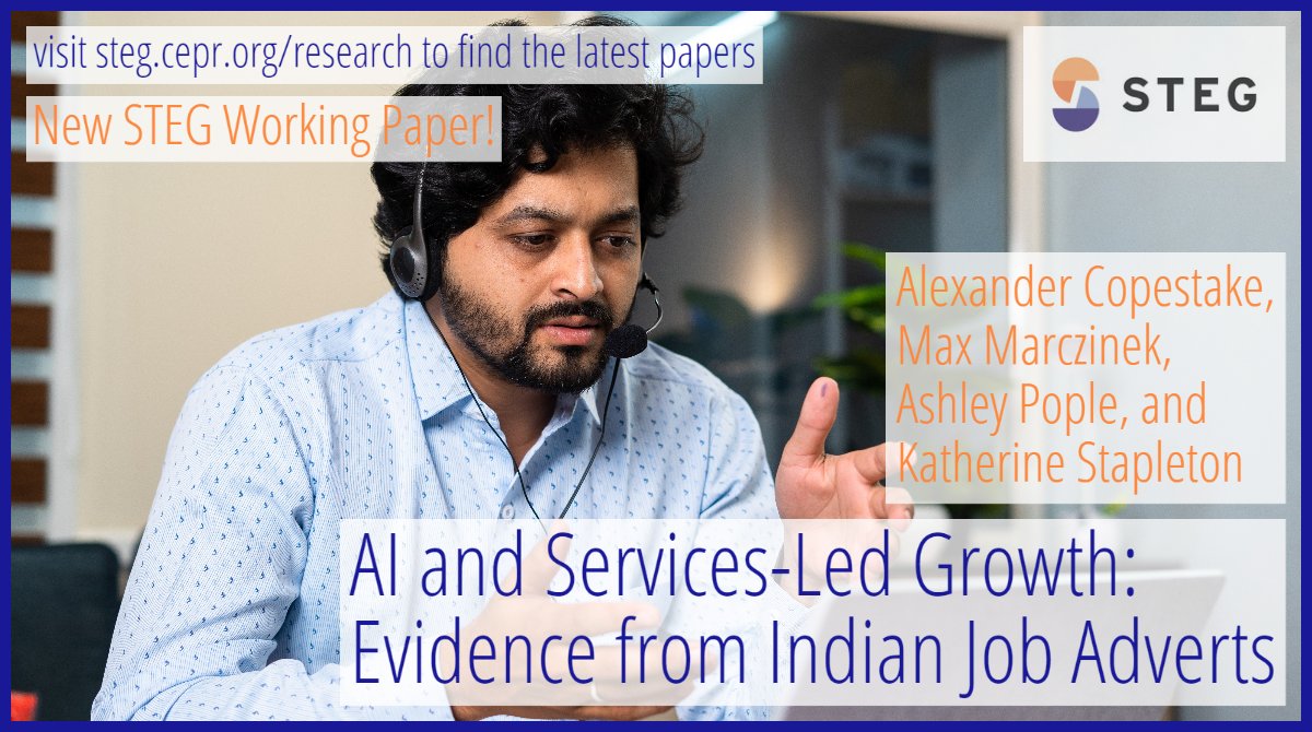 CEPR (@cepr_org) on Twitter photo <a href="/alexlcopestake/">Alex Copestake</a> Max Marczinek <a href="/ashley_pople/">Ashley Pople</a> <a href="/KathAStapleton/">Katherine Stapleton</a> evaluate the impact of the demand for AI-skills on job postings and wage offers.
<a href="/UniofOxford/">University of Oxford</a> <a href="/wb_research/">World Bank Research</a> <a href="/IMFNews/">IMF</a>
ow.ly/9mFn50NvYNQ
#STEGWorkingPapers #EconTwitter <a href="/alexlcopestake/">Alex Copestake</a> Max Marczinek <a href="/ashley_pople/">Ashley Pople</a> <a href="/KathAStapleton/">Katherine Stapleton</a> evaluate the impact of the demand for AI-skills on job postings and wage offers.
<a href="/UniofOxford/">University of Oxford</a> <a href="/wb_research/">World Bank Research</a> <a href="/IMFNews/">IMF</a>
ow.ly/9mFn50NvYNQ
#STEGWorkingPapers #EconTwitter