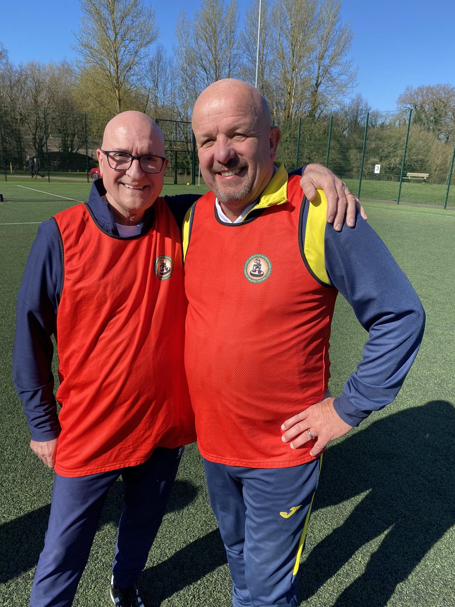 MicktheRub's tweet photo. @OlderShots Good morning at the walking football session although the “Right said Fred” tribute act were shit https://t.co/R12FD4XA3u