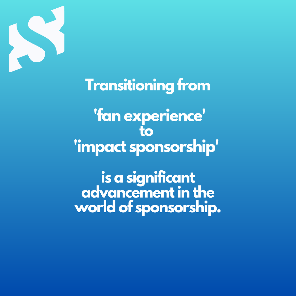 Seaters's tweet photo. At Seaters, we know that sponsorship can be a force for good. That's why we're excited about the shift towards 'impact sponsorship' - an approach that prioritises making a meaningful difference over just creating a 'fan experience.' Join us in this mission!
#Seaters #Sponsorship https://t.co/rAbaUb90Zf