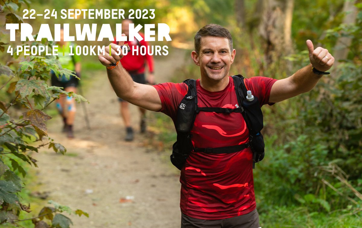 Only one week left! 

Take advantage of our Early Bird registration offer before 11 April, save £40, and embark on an adventure you'll remember for the rest of your life: trailwalker.gwt.org.uk/signup