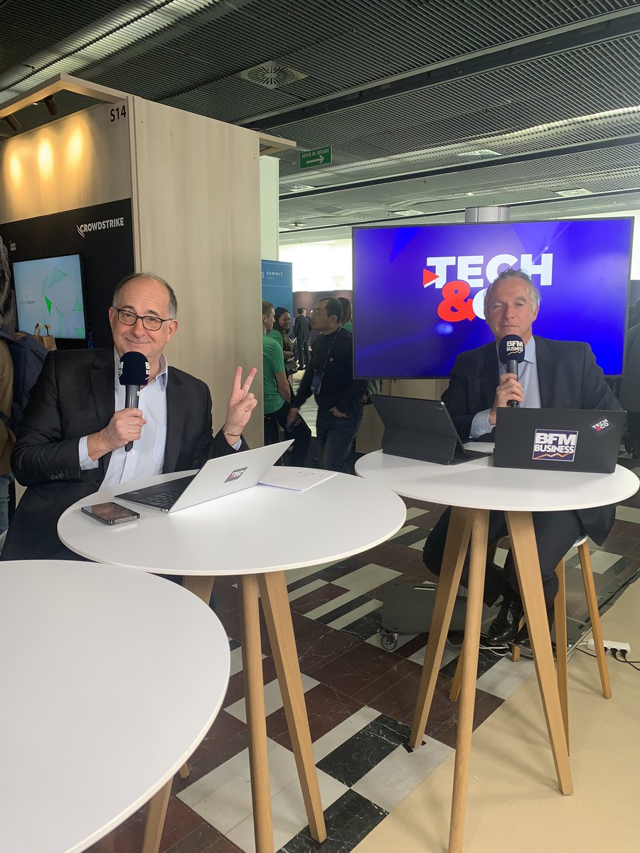 LeaGenerative's tweet image. Tech&amp;amp;co encore en vadrouille… depuis l’#AWSSummit2023, RDV ce soir à 20h sur @bfmbusiness avec @Fsorel et @simottel 🔥